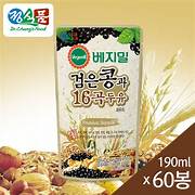 BLACK BEAN AND 16 GRAIN SOY MIL 검은콩과 16곡두유 (팩,영문) ( VEG )