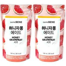 CAFEBENE HONEY GRAPEFRUIT ADE POUCH 허니자몽에이드 파우치 190ml