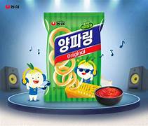 ONION RINGS SNACK 80gm 양파링 80gm