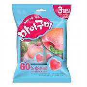 MYGUMI PEACH 마이구미 복숭아 소포장 66gm ( Veg )