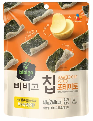 SEAWEED CHIP POTATO 40G 비비고/비비고칩포테이토40G/상온