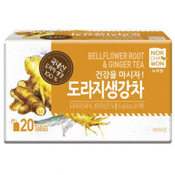 BELLFLOWER ROOT & GINGER TEA 20 TEA BAG 도라지 생강차 20T ( Veg )