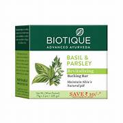 BIOTIQU BASIL & PARSLEY SOAP 75G X 3 PCS