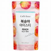 CAFEBENE PEACH ICE TEA POUCH 복숭아 아이스티 파우치 190 ml