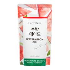 CAFEBENE WATERMELON ADE POUCH 수박 에이드 파우치 190 ml