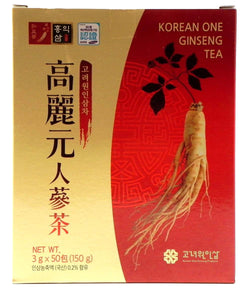 KOREAN GINSENG TEA 150G (50 SACHETS) 미삼차, 人蔘茶