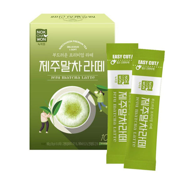 JEJU MATCHA LATTE 10T, 제주말차라떼 10T