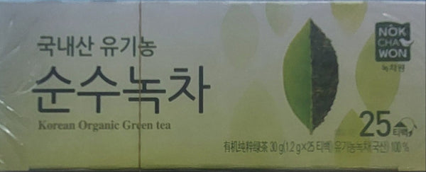 ORGANIC GREEN TEA 25T,유기농녹차 25T