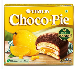 SM- ORION CHOCO PIE MANGO 12PC