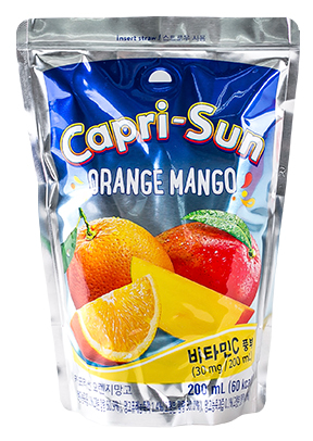 Caprisun Juice Orange&mango 카프리썬 오렌지&망고