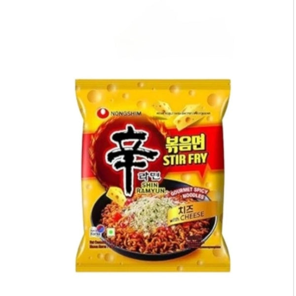SHIN RAMYUN STIR FRY WITH CHEESE 136G | SeelaMart