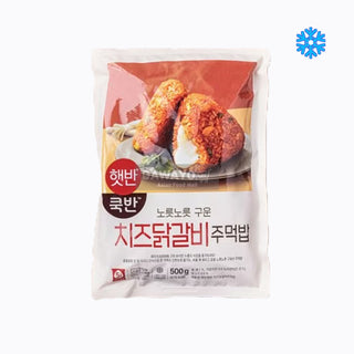 CHEESE CHICKEN GALBI RICE BALL 500G 햇반쿡반구운주먹밥 치즈닭갈비 500G