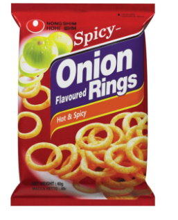 SM- ONION RINGS SPICY 40GM