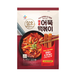 SPICY FISH CAKE TTEOKPOKKI 435G 삼호매운어묵떡볶이 435g