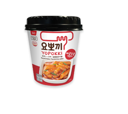 Yopokki rice cake sweet & Spicy 매콤달콤떡볶이(컵)