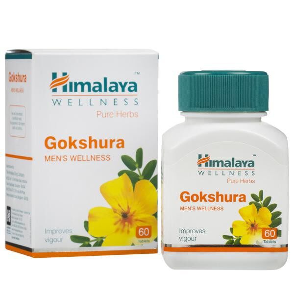 Himalaya Herbals Gokshura - 60 Tablets