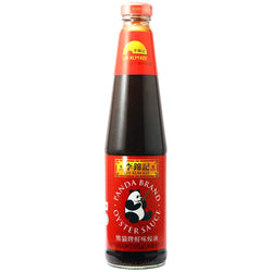 Lee Kum Kee Panda Brand Oyster Sauce, 18 oz / 510 g, Black