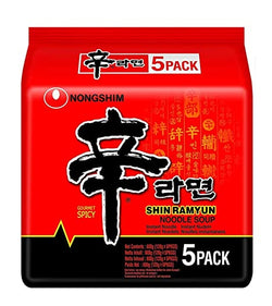 Shin Ramyun (120gm * 5pcs ) ( English )