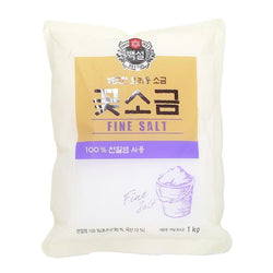 Korean fine salt with flower flavor