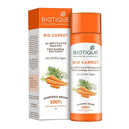 Biotique Bio Carrot Sun Screen Face Lotion 120ml