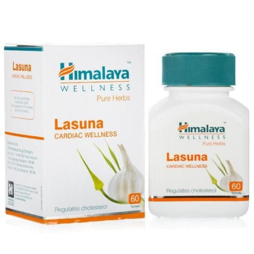 Himalaya Wellness Pure Herbs Lasuna Cardiac Wellness Tablets - 60