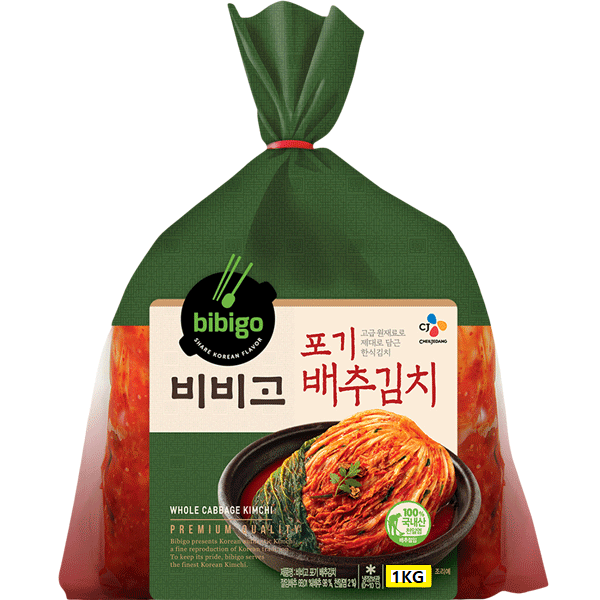 Bibigo Kimchi (Cabbage) 1kg 포기 배추김치