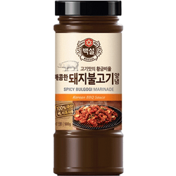 PORK BULGOGI SAUCE (SPICY) 백설돼지불고기양념500G
