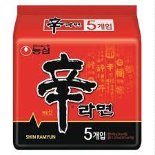 Shin Ramyun 신라면(멀티팩) (120gm * 5pcs ) ( Non Veg )