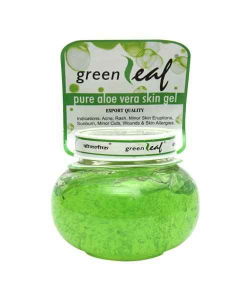 Green Leaf Pure Aloe Vera Skin Gel, 120 gm