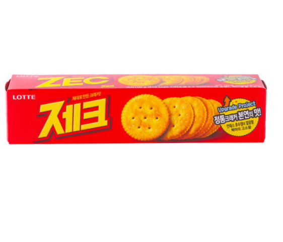 Lotte Zec Original Biscuits 100g  제크